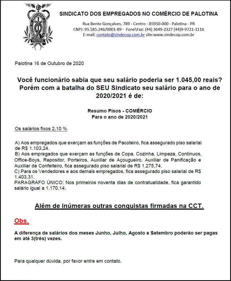comercio comunicado