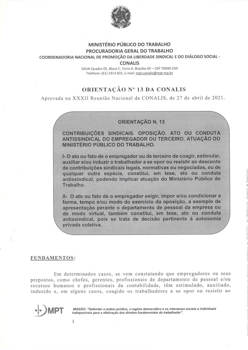 CONALIS Nº